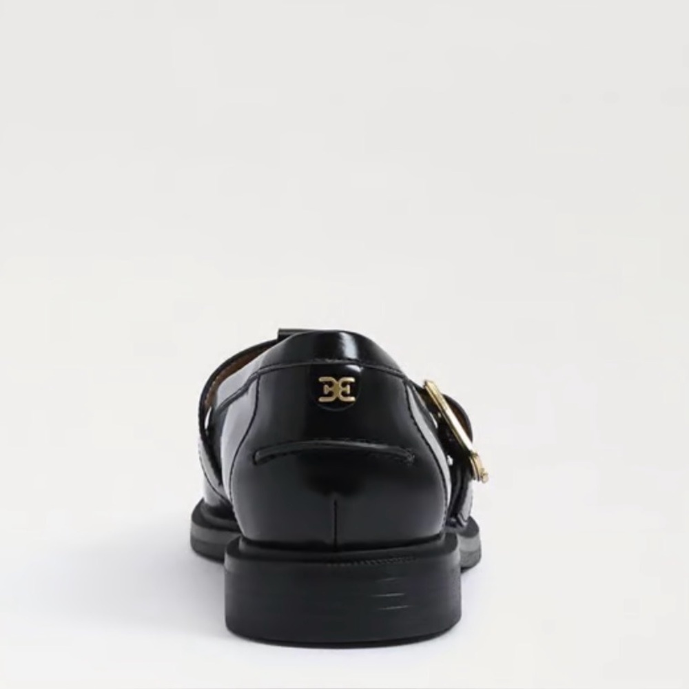 Sam Edelman Elaina Mary Jane Loafers Black - Picture 4 of 5